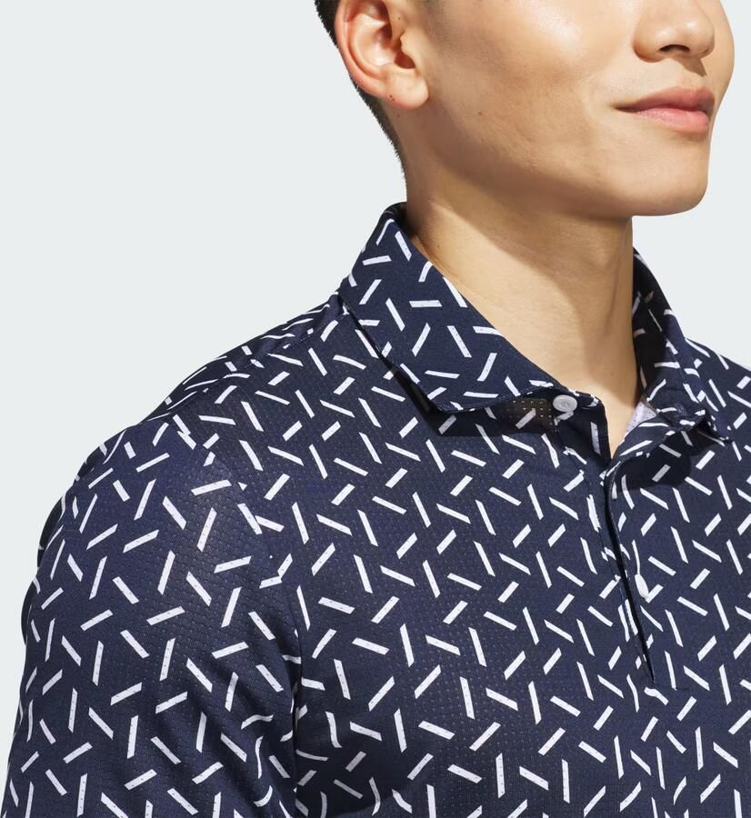 Adidas ULTIMATE365 MESH PRINT CLIMACOOL POLO Shirt - Foto 3