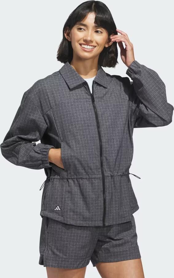 Adidas ULTIMATE365+ PEPLUM GRID JACK