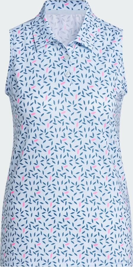 Adidas Ultimate365 Printed Climacool Mouwloos Poloshirt - Foto 4