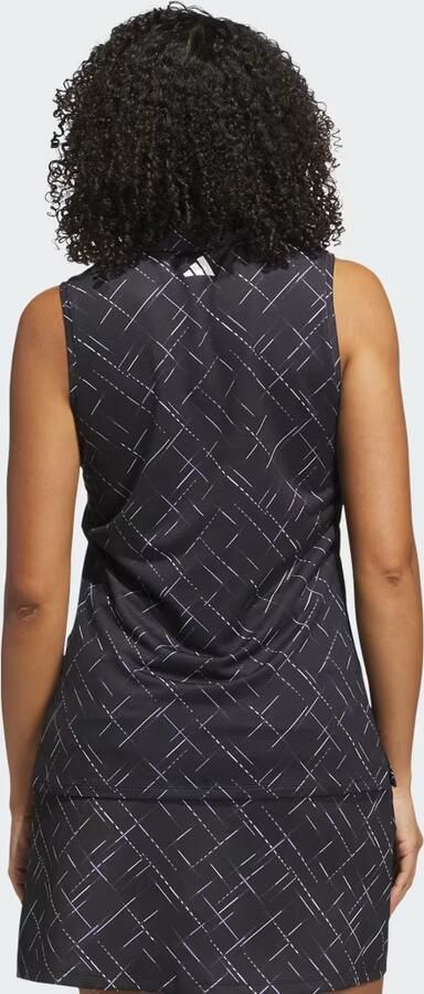 Adidas Ultimate365 Printed Mouwloos Poloshirt - Foto 6