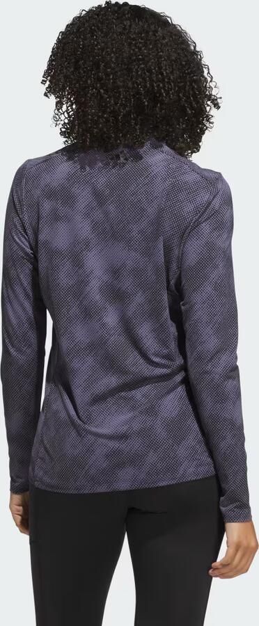 Adidas Ultimate365 Printed Quarter-Zip Mock Neck Top - Foto 6