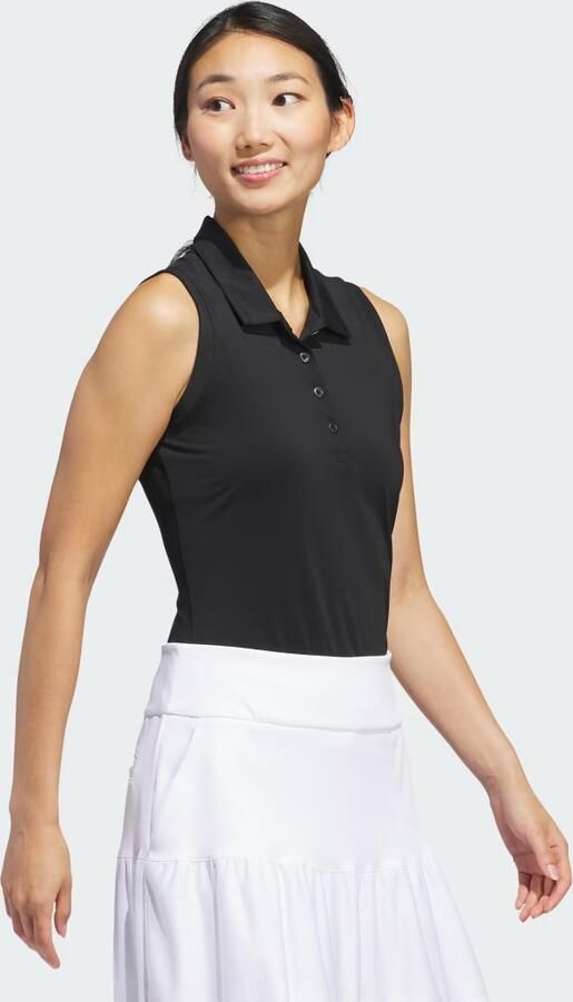 Adidas Performance Ultimate365 Solid Mouwloos Poloshirt - Foto 4