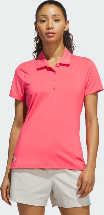 Adidas Ultimate365 Solid Poloshirt met Korte Mouwen