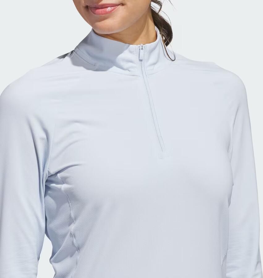 Adidas Ultimate365 Solid Poloshirt met Korte Rits en Col - Foto 2