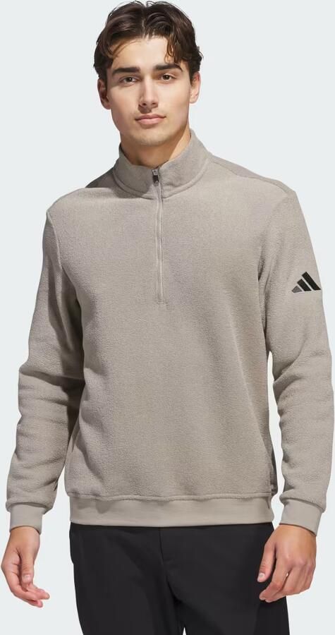 Adidas Ultimate365 Terry Cloth Pullover met Korte Rits