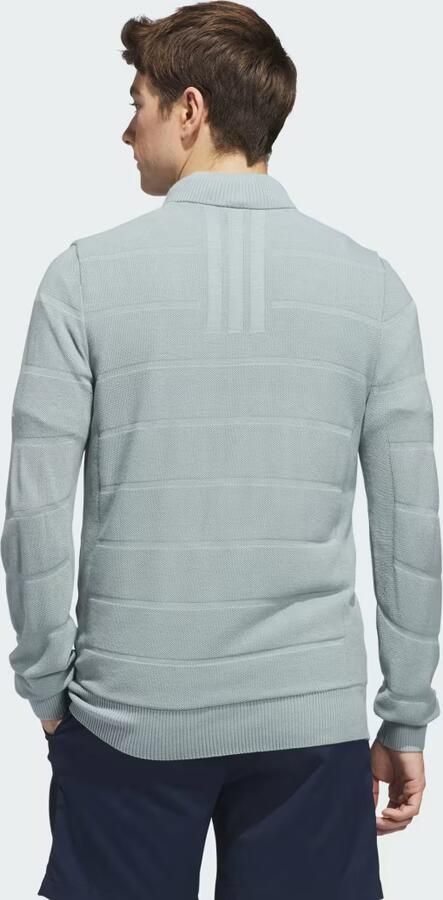 Adidas Ultimate365 Tour Knit Windsweater met Korte Rits - Foto 5
