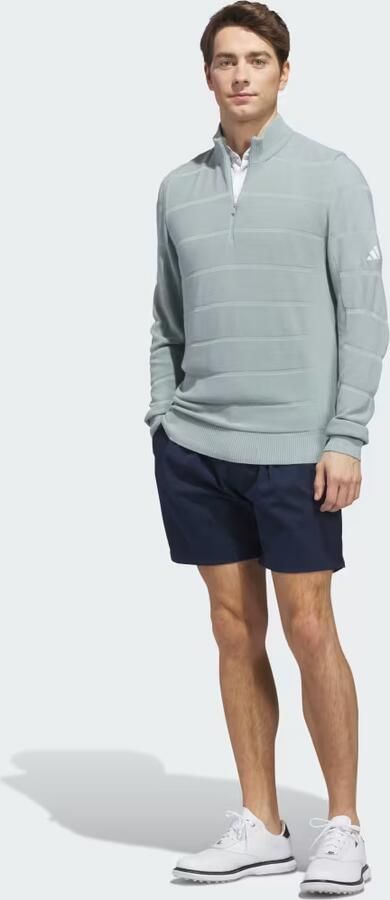 Adidas Ultimate365 Tour Knit Windsweater met Korte Rits - Foto 6