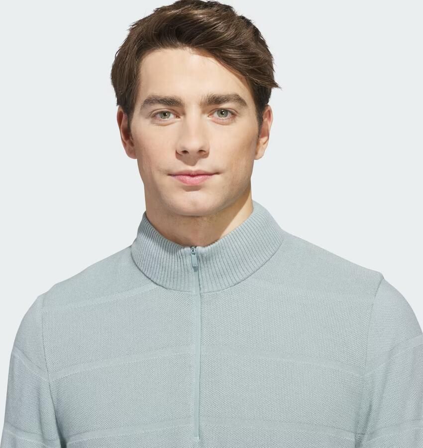 Adidas Ultimate365 Tour Knit Windsweater met Korte Rits - Foto 2