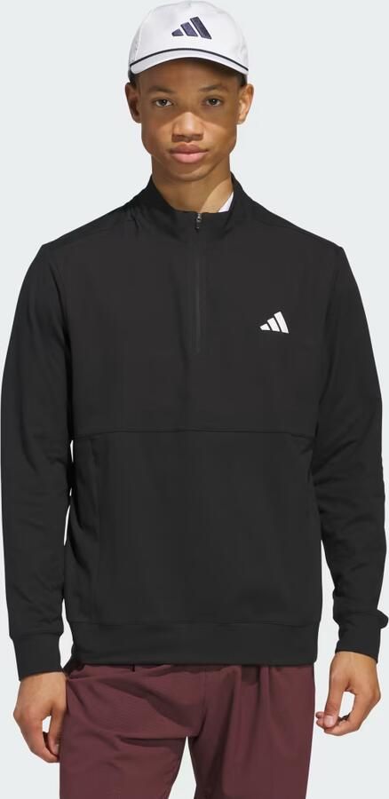 Adidas Ultimate365 Tour Pullover met Korte Rits