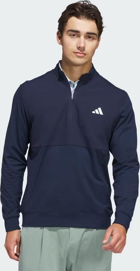 Adidas Ultimate365 Tour Pullover met Korte Rits