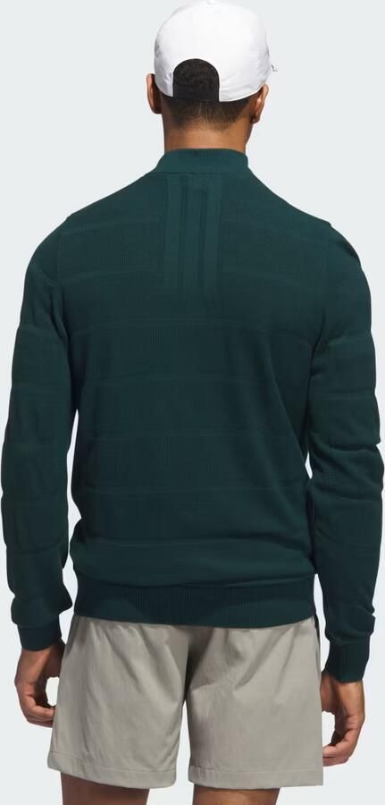 Adidas Ultimate365 Tour Wind Knit Sweater met Korte Rits - Foto 5