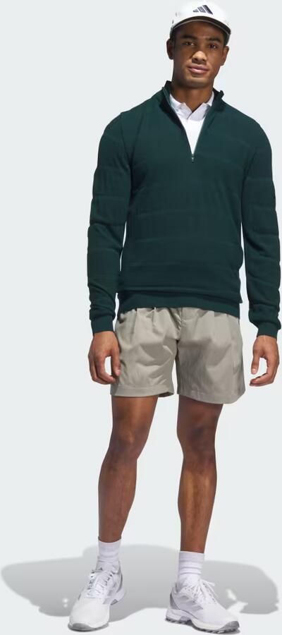 Adidas Ultimate365 Tour Wind Knit Sweater met Korte Rits - Foto 6