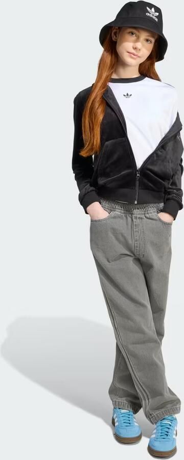 Adidas Originals Sweatjack van suède met labelstitching - Foto 5