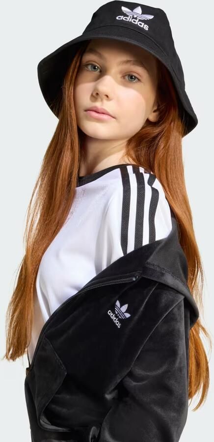 Adidas Originals Sweatjack van suède met labelstitching - Foto 3