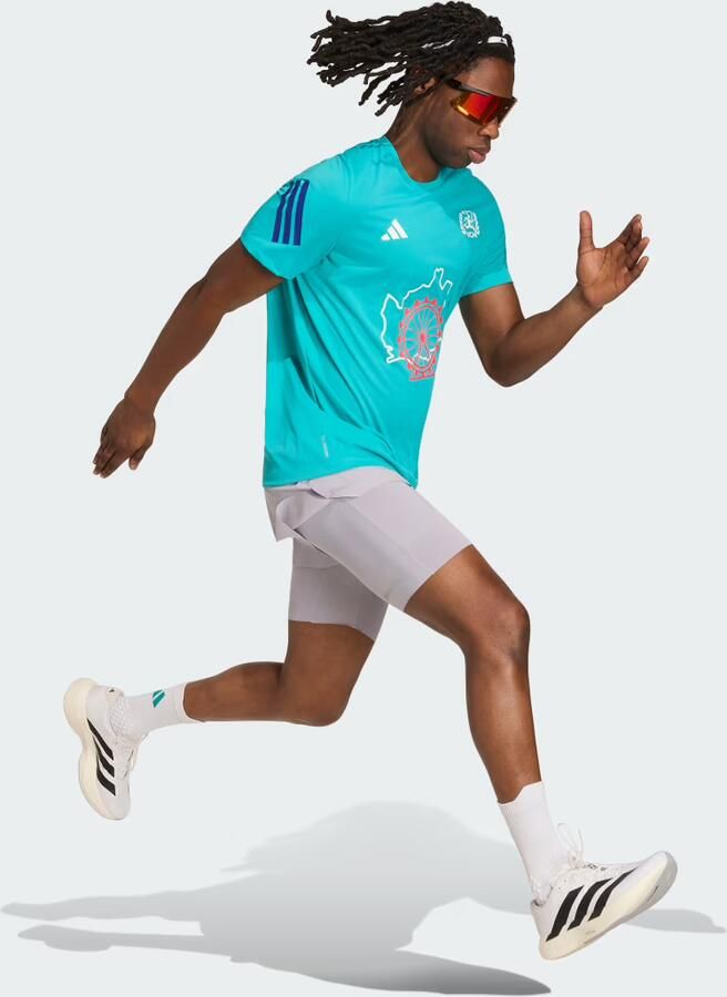 Adidas Vienna Marathon Running Event T-Shirt Short Sleeve - Foto 3