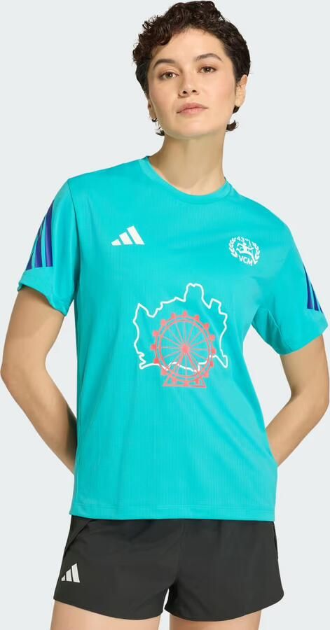 Adidas Vienna Marathon Running Event T-Shirt Short Sleeve