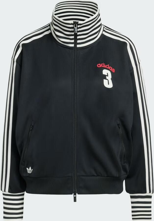 Adidas VINTAGE BB TT STRIPED RIB Sportjack - Foto 4