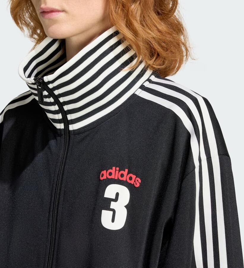 Adidas VINTAGE BB TT STRIPED RIB Sportjack - Foto 3