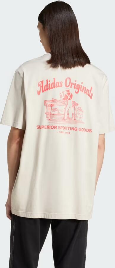 Adidas Originals T-shirt met labelprint model 'WAB' - Foto 5