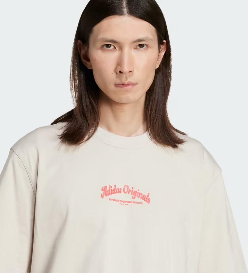 Adidas Originals T-shirt met labelprint model 'WAB'