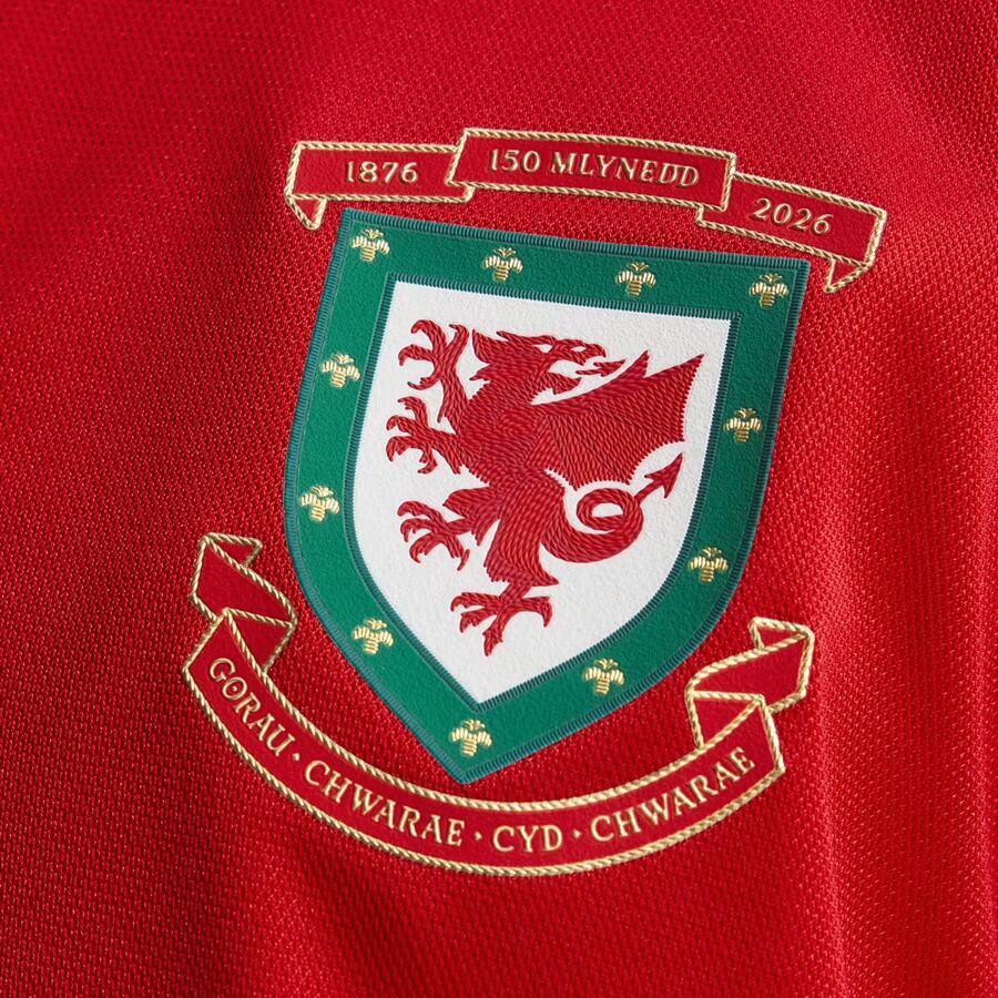 Adidas Wales 150 Voetbalshirt - Foto 4