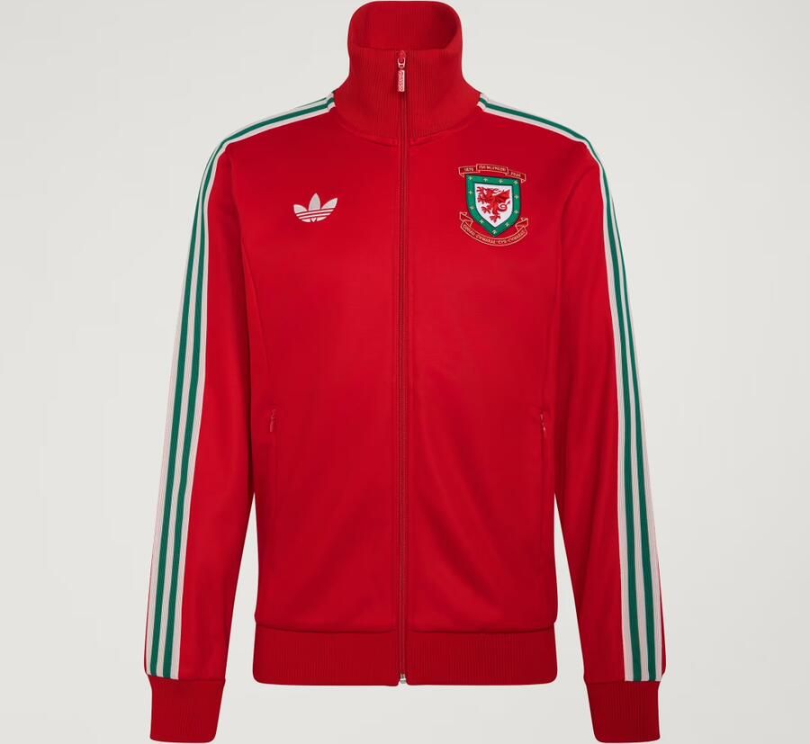 Adidas Originals Wales 150th Anniversary Track Top Rood- Heren Rood - Foto 6