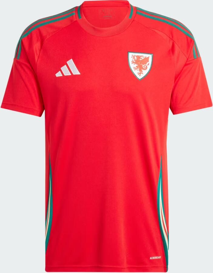 Adidas Performance Wales 24 Home Jersey