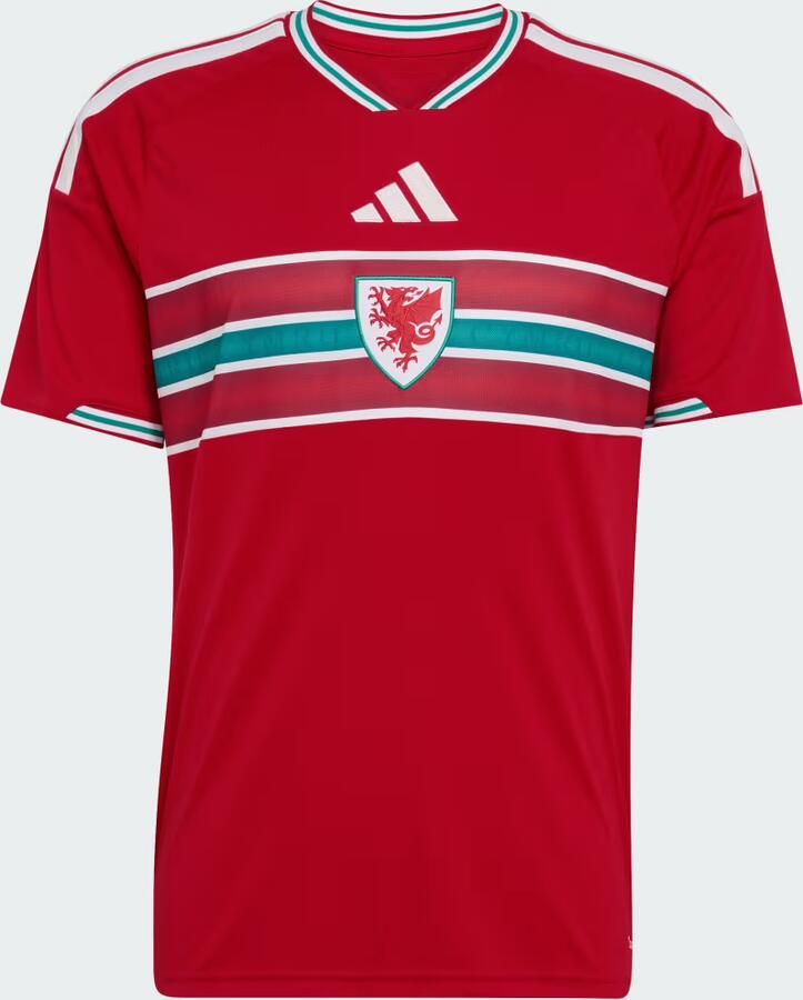 Adidas Wales 2026 Home Shirt Rood- Heren Rood - Foto 2
