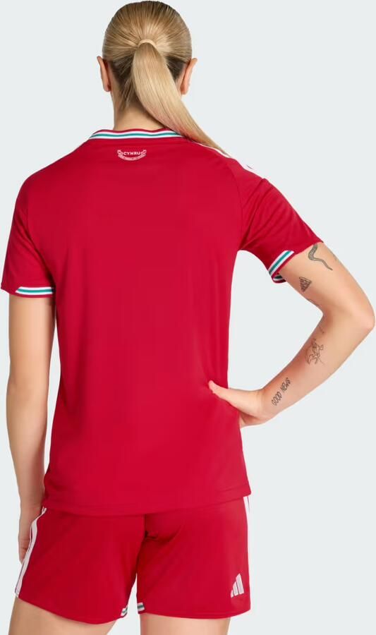 Adidas Wales 2026 Home Shirt Dames Rood- Dames Rood - Foto 4