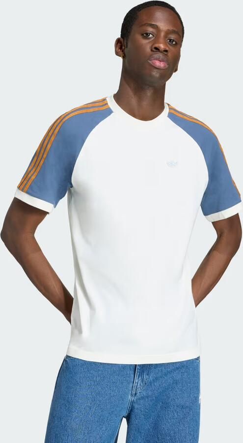 Adidas Originals Loose fit T-shirt van puur katoen model 'CALI'