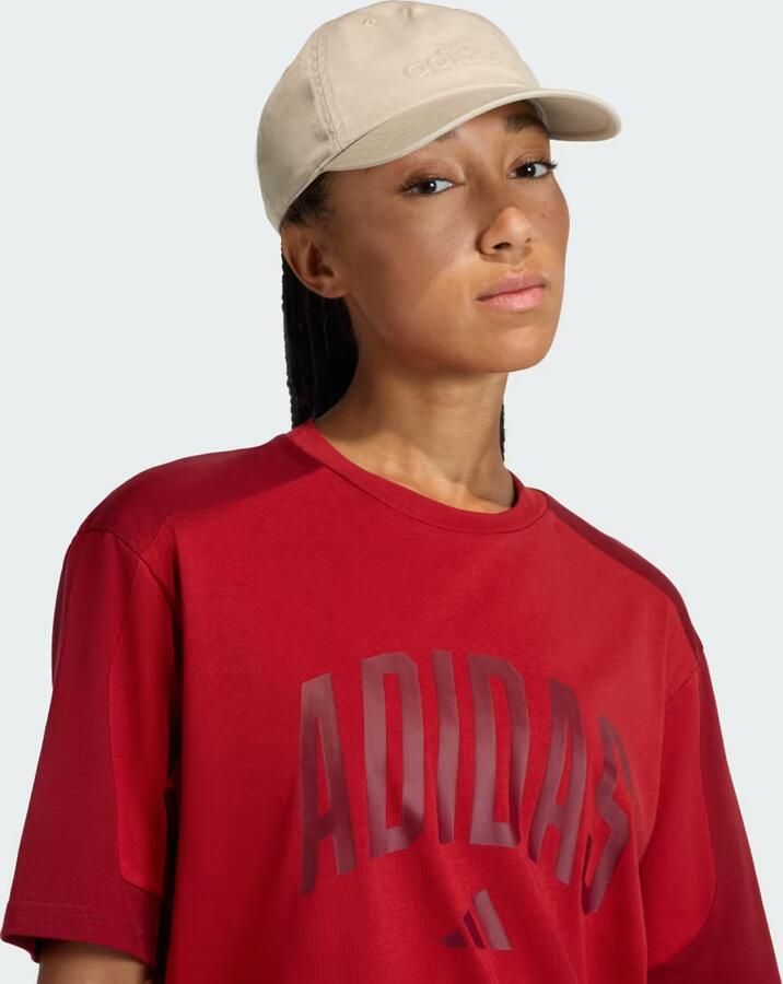 Adidas Sportswear cap met labelstitching