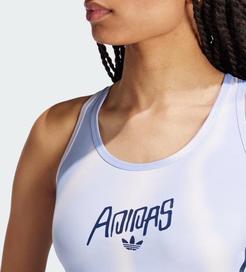 Adidas Originals Watermark Bra Top Paars- Dames Paars - Foto 2