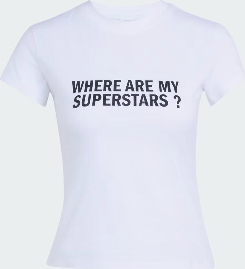 Adidas WHERE ARE MY SUPERSTARS WMNS T-SHIRT - Foto 3