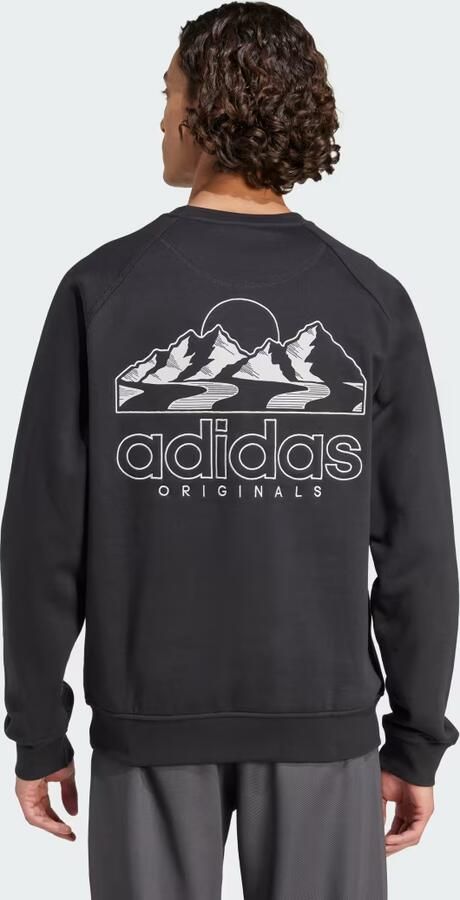 Adidas Winter Resort Mountain Graphic Fleece Sweatshirt - Foto 5