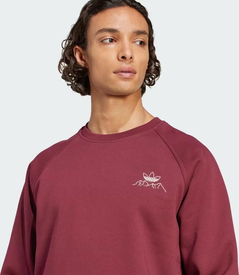 Adidas Winter Resort Mountain Graphic Fleece Sweatshirt - Foto 2