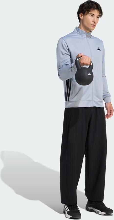 Adidas WORKOUT ESSENTIALS ALL-SET 3-STRIPES KNIT SPORTJACK