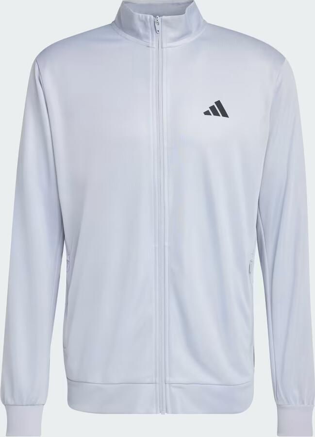 Adidas WORKOUT ESSENTIALS ALL-SET 3-STRIPES KNIT SPORTJACK - Foto 3