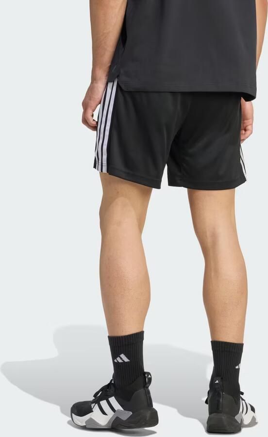 Adidas WORKOUT ESSENTIALS BASE 3-STRIPES PIQUE SHORT 7-inch - Foto 5