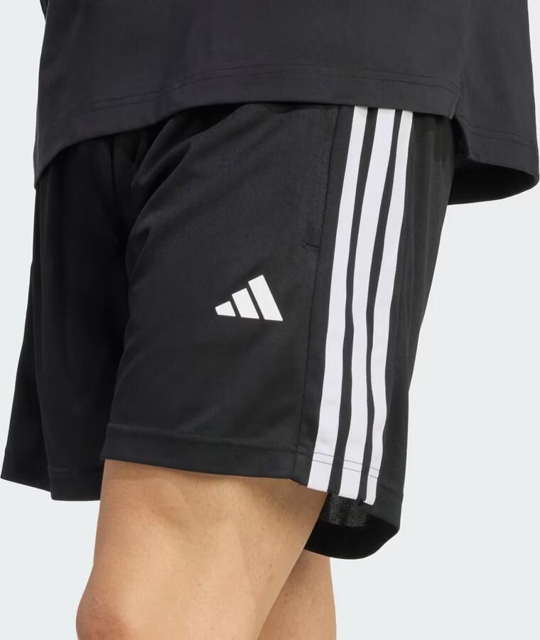 Adidas WORKOUT ESSENTIALS BASE 3-STRIPES PIQUE SHORT 7-inch - Foto 3