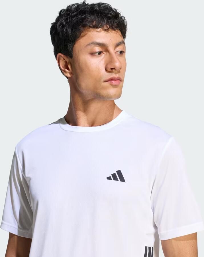 Adidas Training regular fit T-shirt met logodetail model 'WE BAS 3S T' - Foto 5