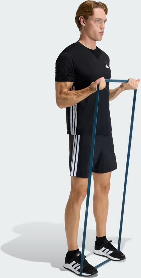 Adidas WORKOUT ESSENTIALS BASE 3-STRIPES T-SHIRT - Foto 4