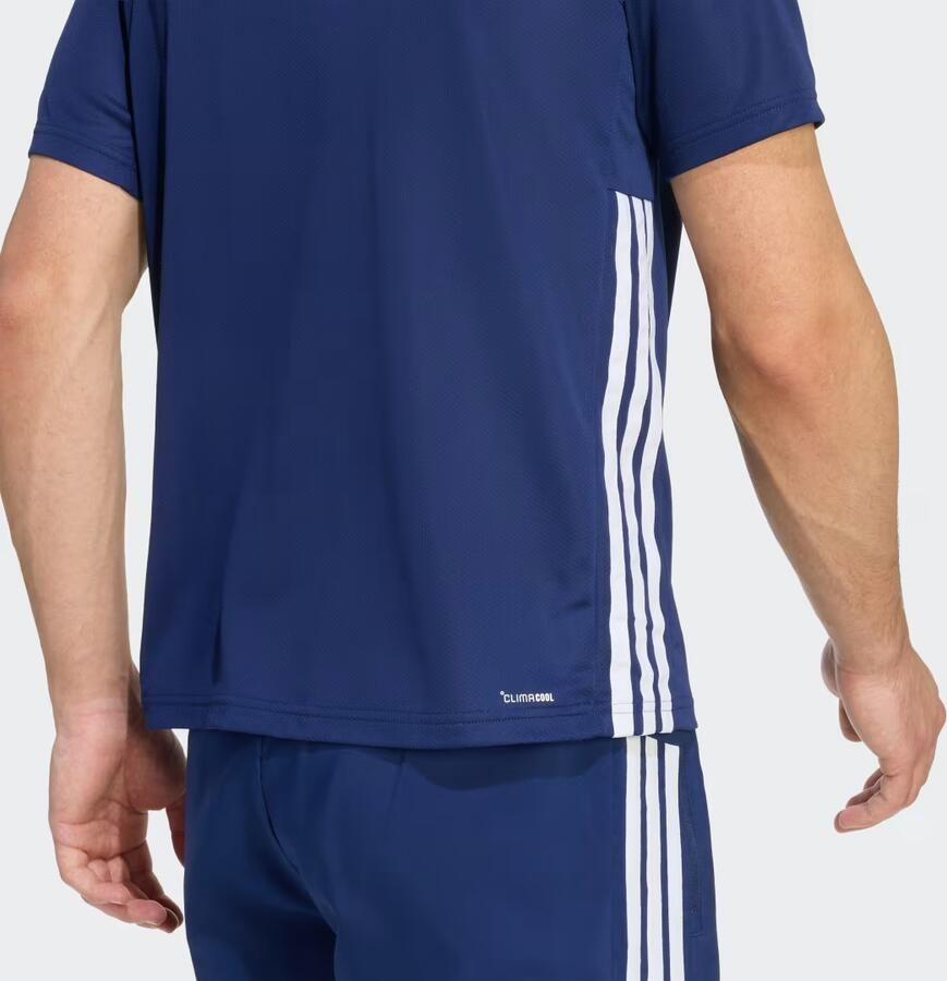 Adidas WORKOUT ESSENTIALS BASE 3-STRIPES T-SHIRT - Foto 4