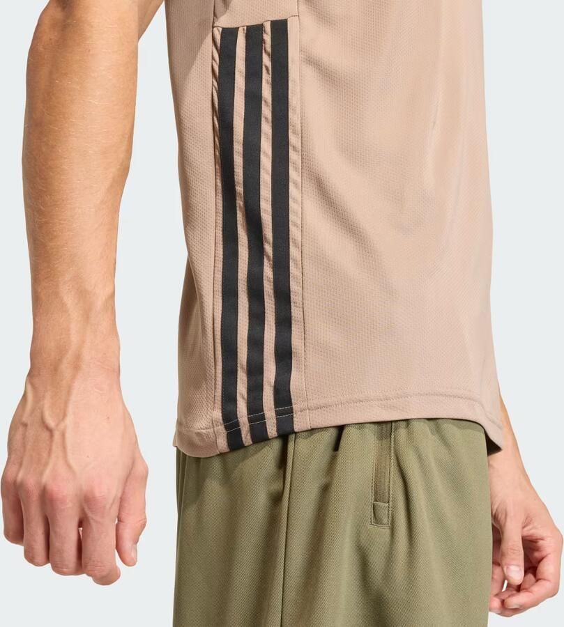 Adidas WORKOUT ESSENTIALS BASE 3-STRIPES T-SHIRT - Foto 2