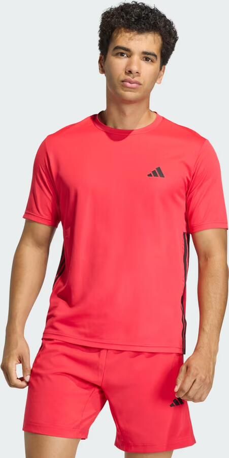 Adidas WORKOUT ESSENTIALS BASE 3-STRIPES T-SHIRT