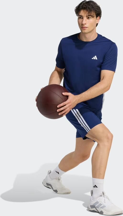 Adidas WORKOUT ESSENTIALS BASE 3 STRIPES WOVEN SHORT - Foto 6
