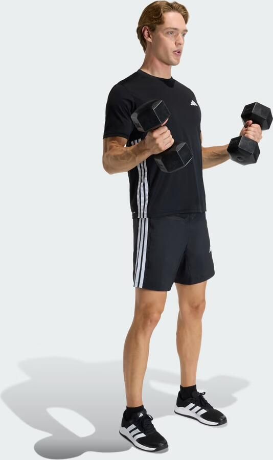 Adidas Training regular fit sportshorts met contraststrepen - Foto 7