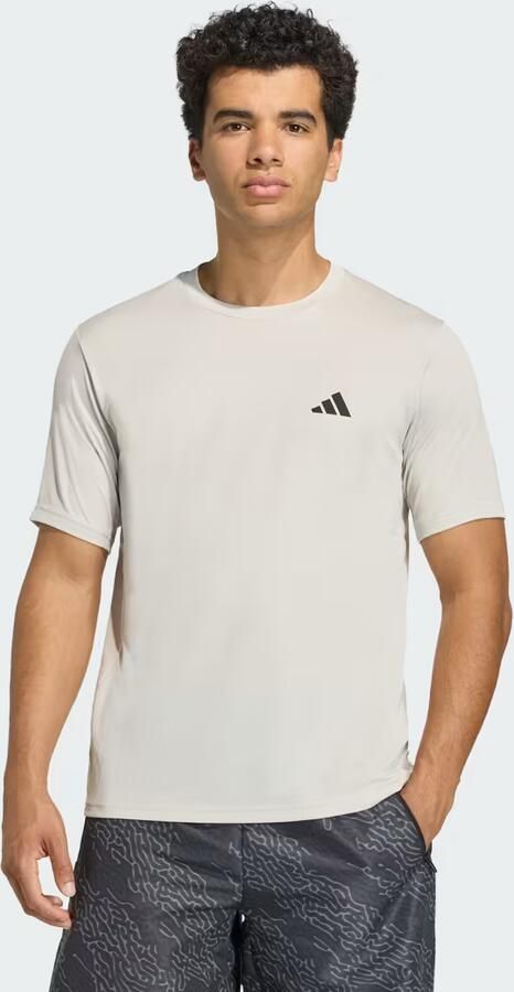 Adidas Training Functioneel shirt met logo en ronde hals - Foto 3