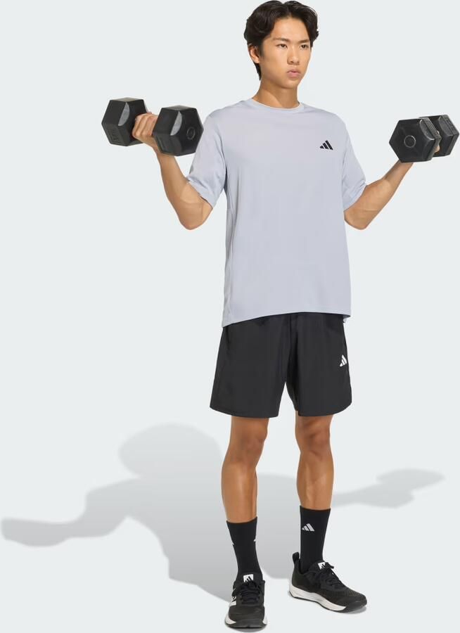 Adidas Training Regular fit T-shirt met logoprint - Foto 6