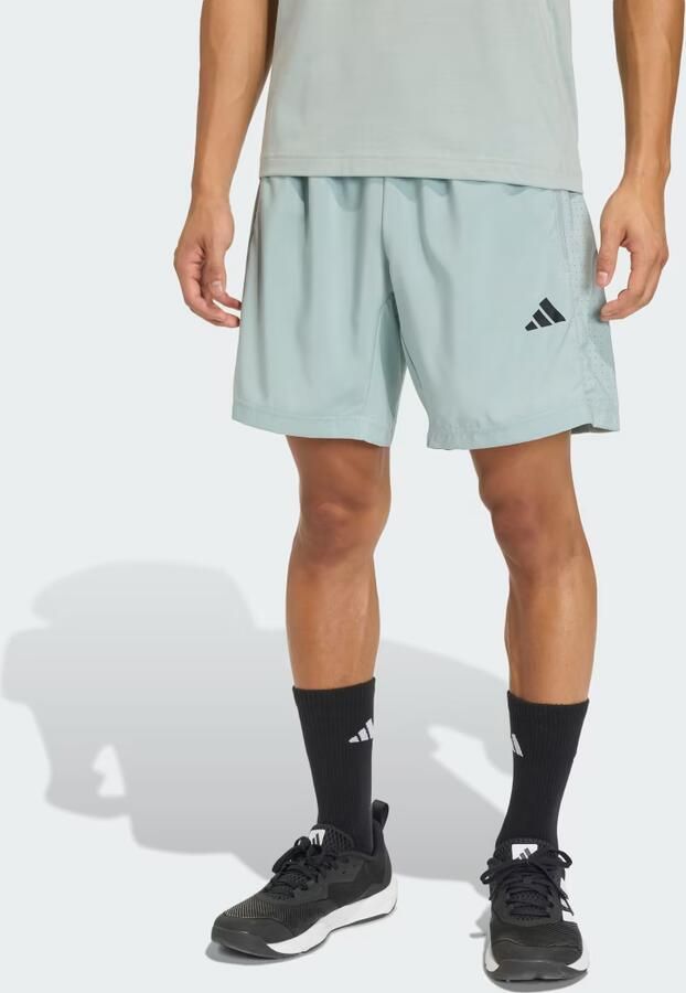 Adidas Training Korte regular fit broek met logoprint - Foto 3
