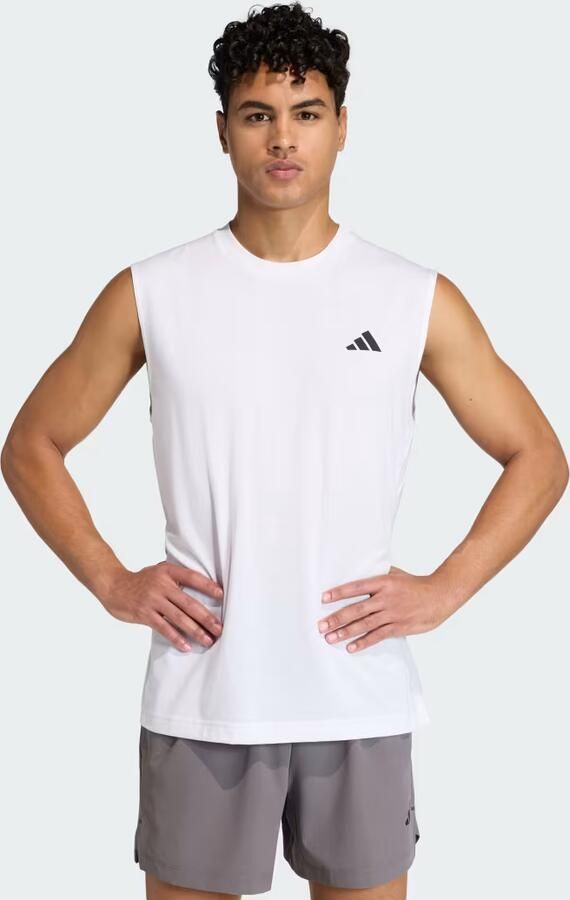 Adidas WORKOUT ESSENTIALS FEELREADY MOUWLOOS T-SHIRT